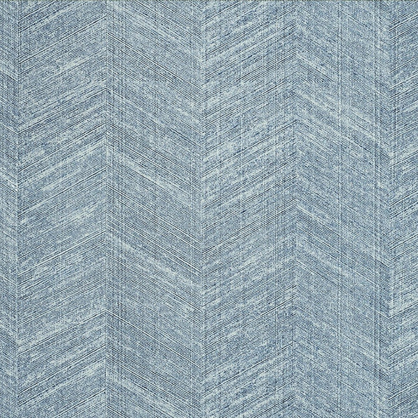 Tapeta obiektowa niebieska jodełka Pino W-18426-102-018