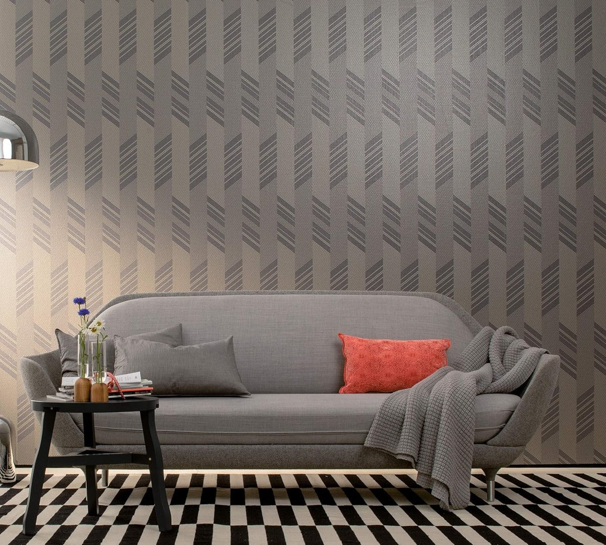 Tapeta winylowa na flizelinie ze wzorem geometrycznym 30801_outlet