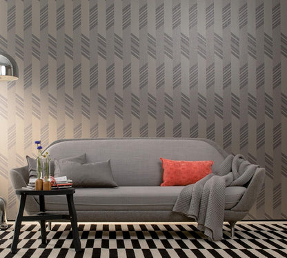 Tapeta winylowa na flizelinie ze wzorem geometrycznym 30801_outlet