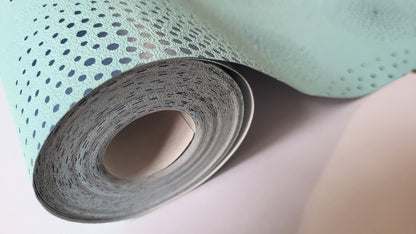 Tapeta z motywem kółek o połyskującym wykończeniu 55432_outlet