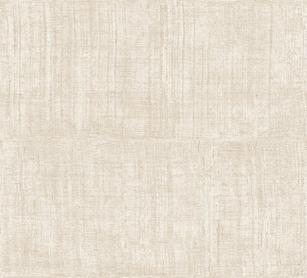 Muga Silk tapeta obiektowa o strukturze płótna beżowa 67812