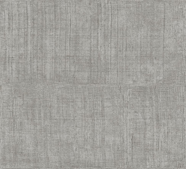 Muga Silk tapeta obiektowa o strukturze płótna szara 67820