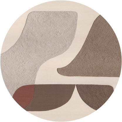Fototapeta w kształcie koła - Geometryczna kompozycja TapetaKoloGuido