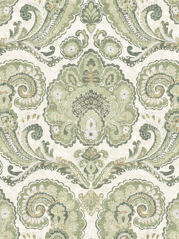 Tapeta na flizelinie z kwiatowym motywem paisley 143517