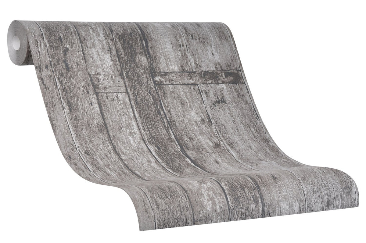 Tapeta winylowa na flizelinie z motywem desek 31773_outlet