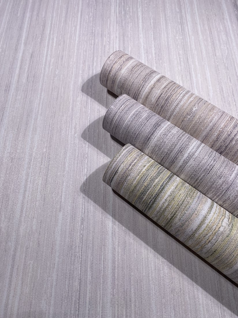 Zielona tapeta winylowa na flizelinie imitująca drewno 89049