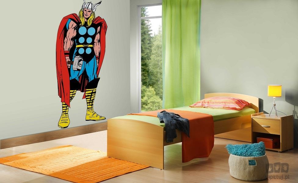 Naklejka ścienna samoprzylepna Marvel Thor 70-487_outlet