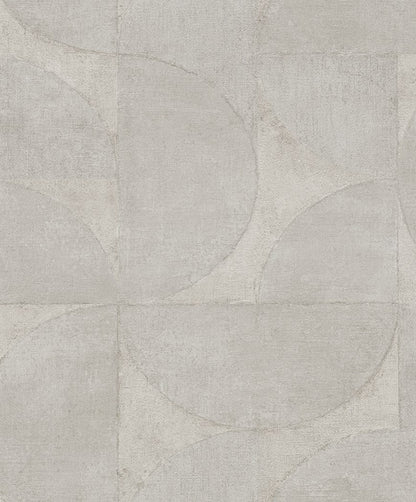Jasna beżowa obła geometria Vintage Deluxe 32825
