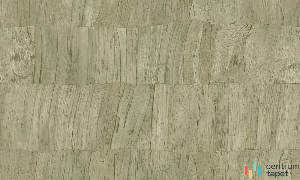 Oliwkowozielone prostokątne i trapezowe pola z drobnymi liniami Arte Selva 34304