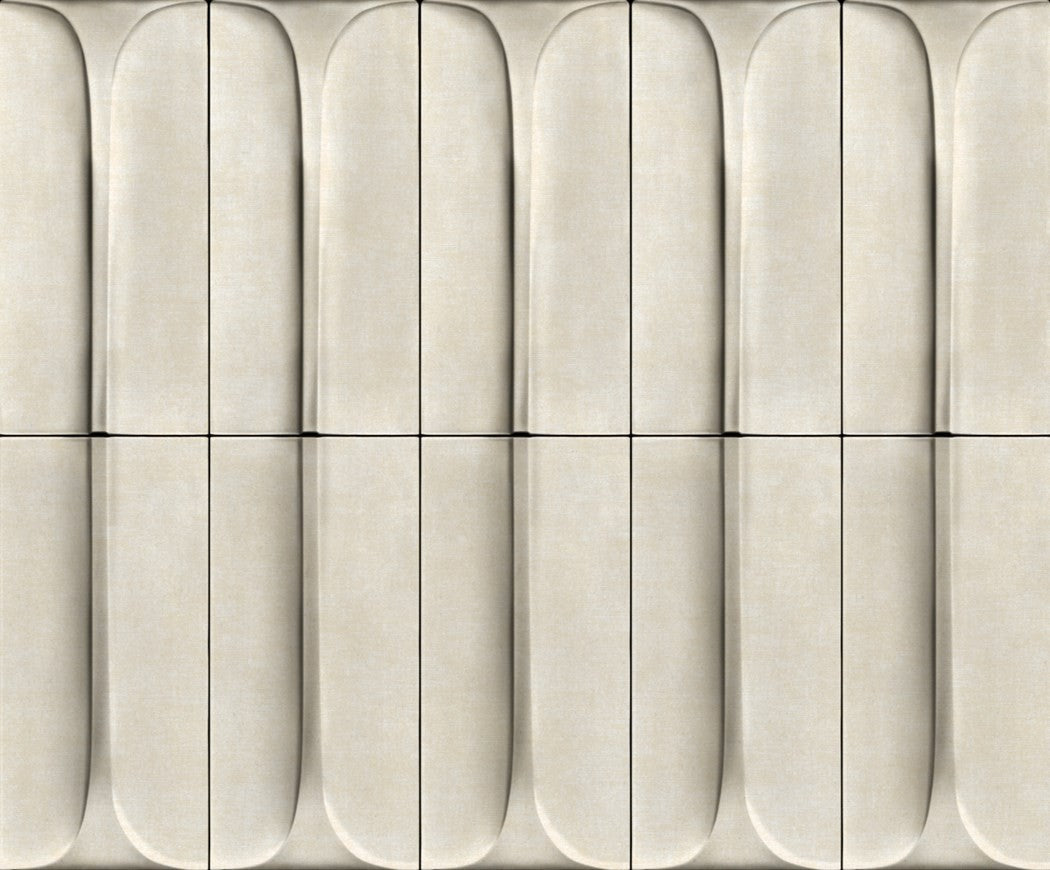 Jasne obłe figury w odcieniu ecru tapety Shades Iconic 34477