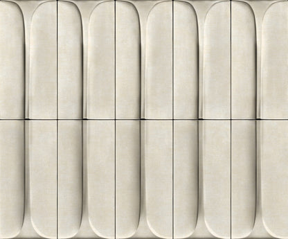 Jasne obłe figury w odcieniu ecru tapety Shades Iconic 34477