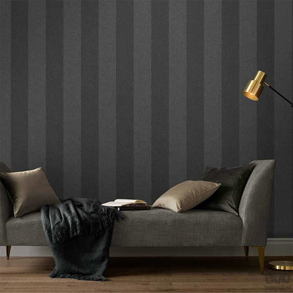 Tapeta w odcieniach szarego w pasy 107592