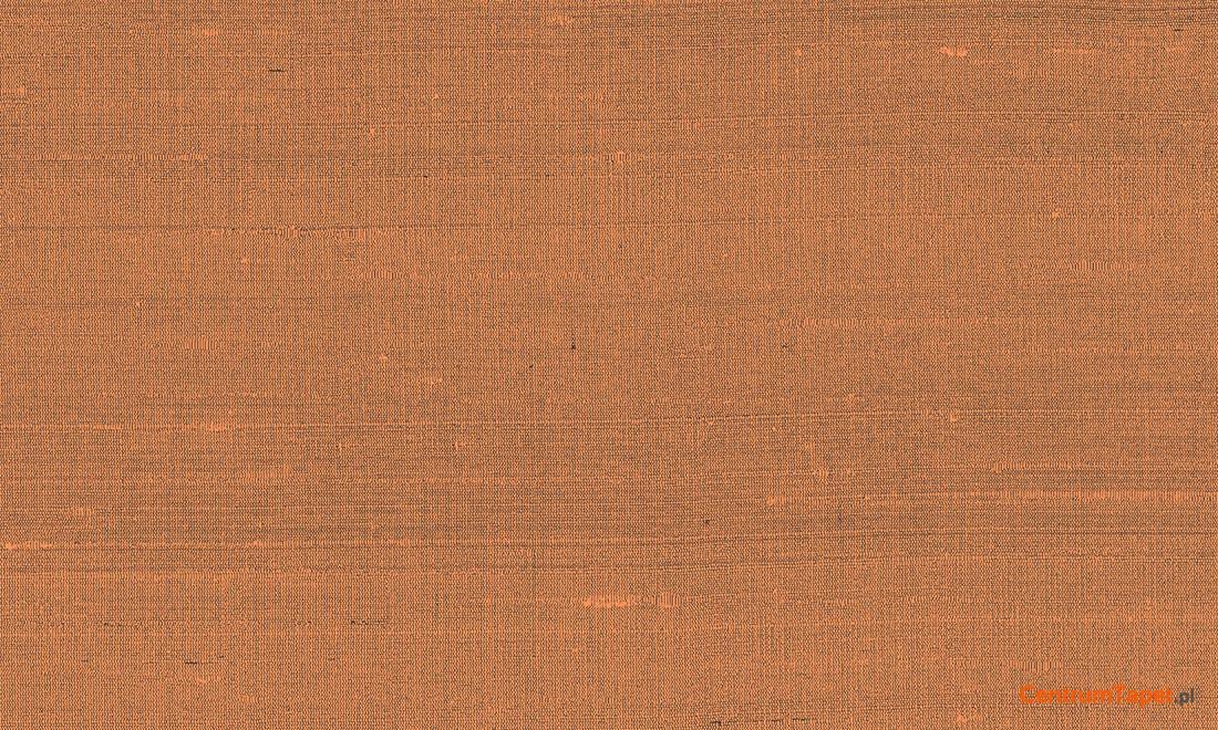 Rudobrązowa tapeta z pomarańczowym tonem i niewielkimi przeplotami Arte Paleo 50514
