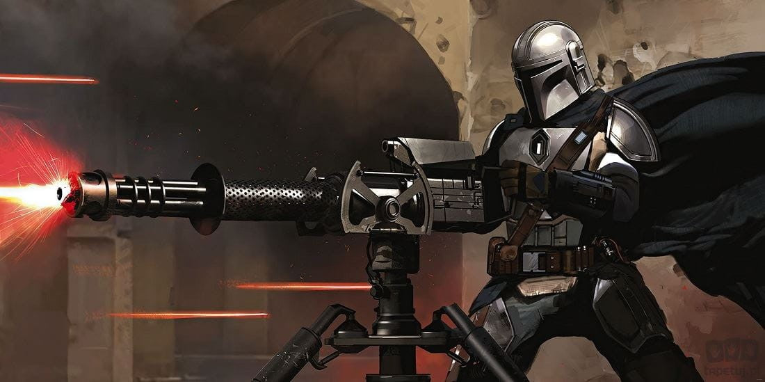 Fototapeta Star Wars The Mandalorian Blaster DX10-088 DX10-088