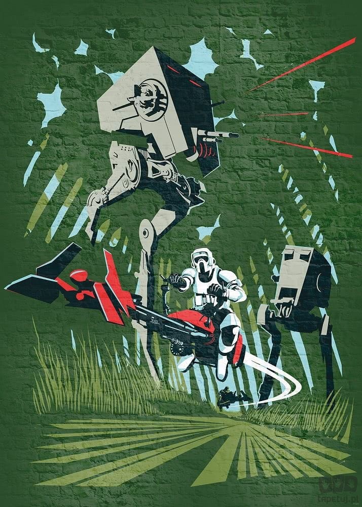 Fototapeta Star Wars Classic Concrete Endor DX4-036 DX4-036