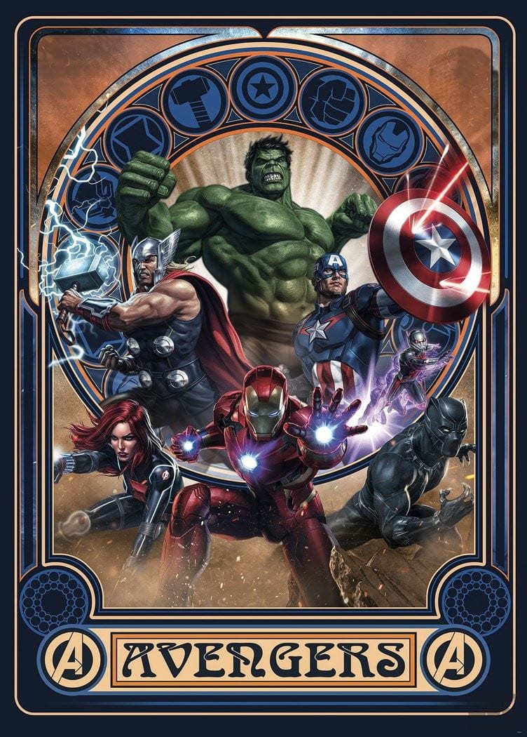 Fototapeta Avengers Ornament IADX4-068 IADX4-068