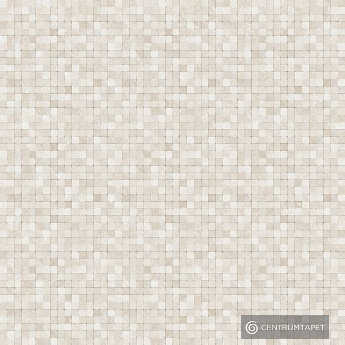 G67415 Galerie — mała kwadratowa mozaika w jasnych szarych i beżowawych tonach